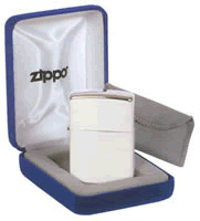 Zippo Box für Feuerzeuge der "Sterling Silber" Serie