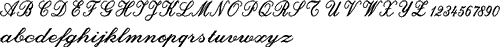 Gravurschriftart Script-4L