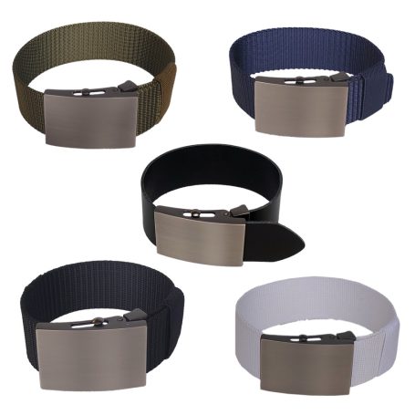 Gürtelschließen mit Klemmrolle und Textilgürtel oder Ledergürtel in verschiedenen Farben Gürtelschließen mit Klemmrolle und Textilgürtel oder Ledergürtel in verschiedenen Farben